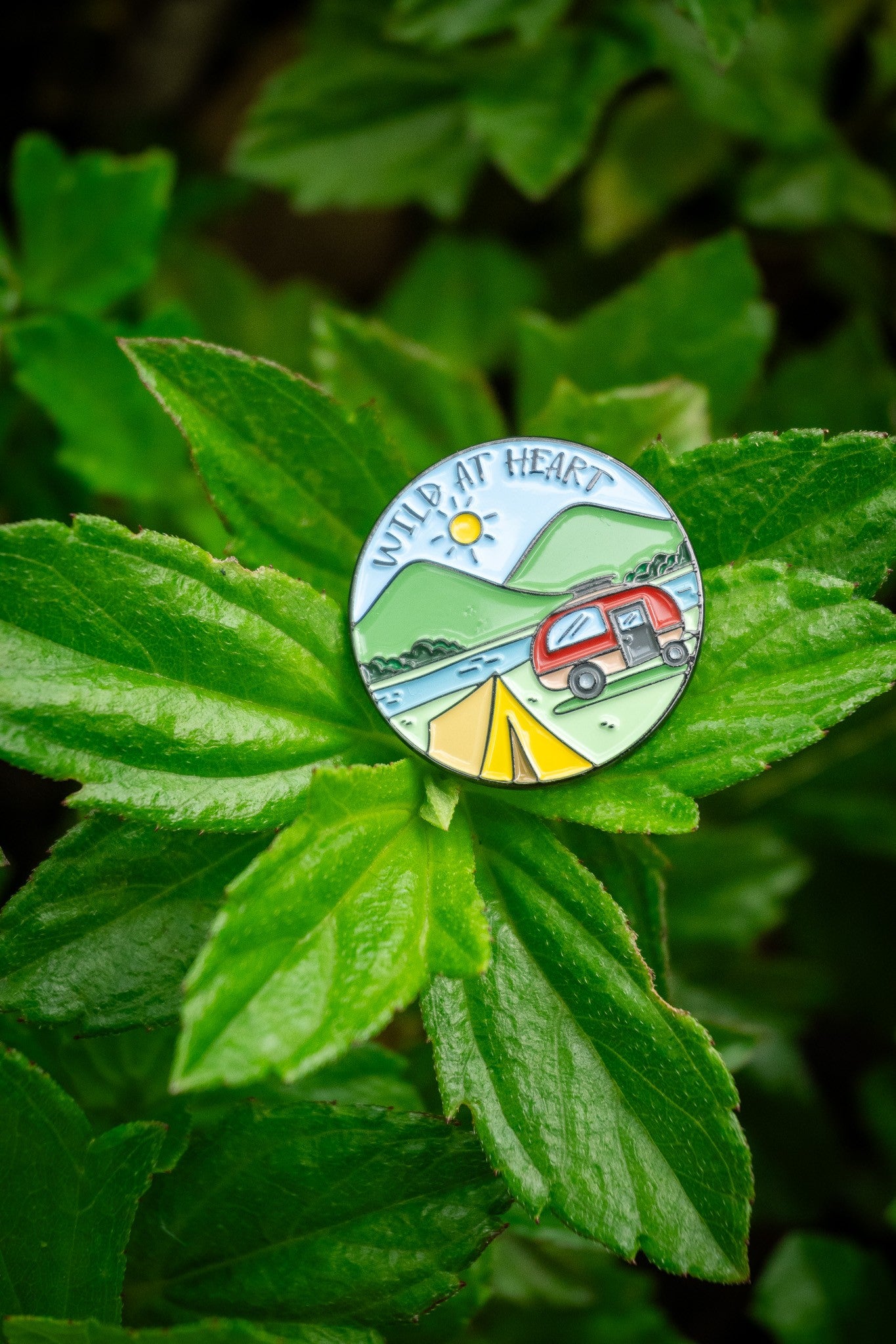 "Wild at Heart" Enamel Pin