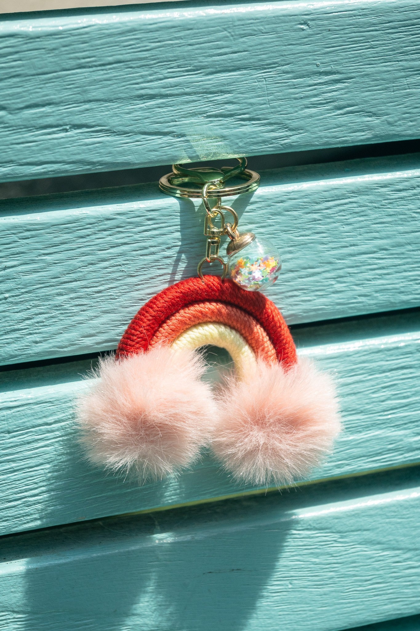 Rainbow Key Ring (Sunrise Orange)